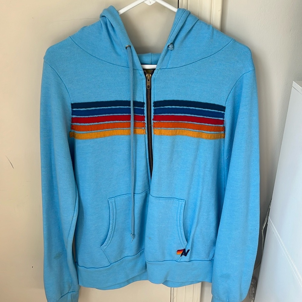 Aviator nation blue jacket
